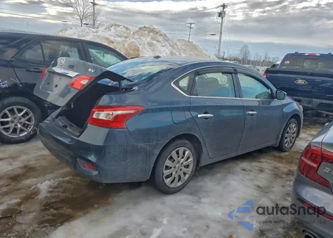2017 Nissan Sentra S z USA, uszkodzony, nr VIN 3N1AB7AP1HY367884